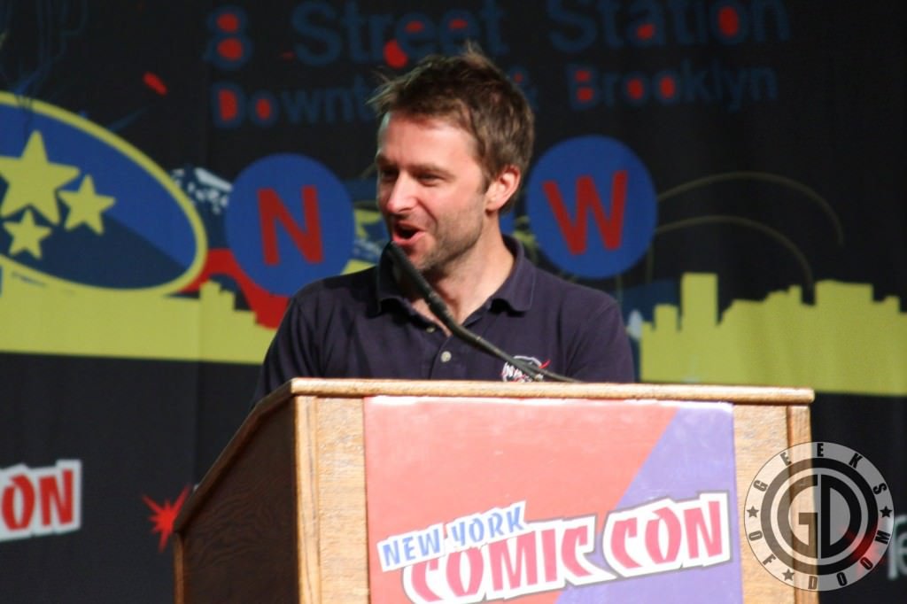 NYCC 2012: The Conjuring panel: Moderator Chris Hardwick