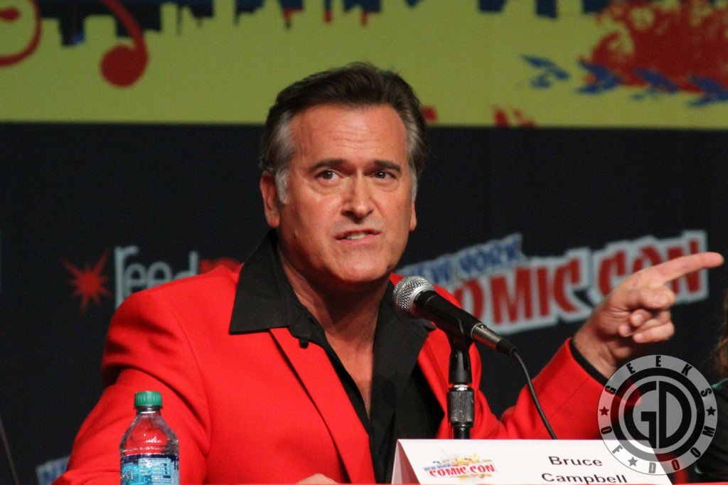 NYCC 2012: Evil Dead panel: Bruce Campbell