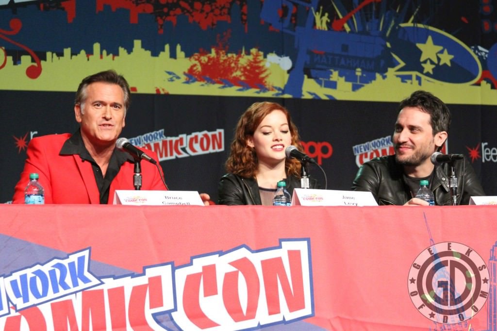 NYCC 2012: Evil Dead panel: Bruce Campbell, Jane Levy, and director Fede Alvarez