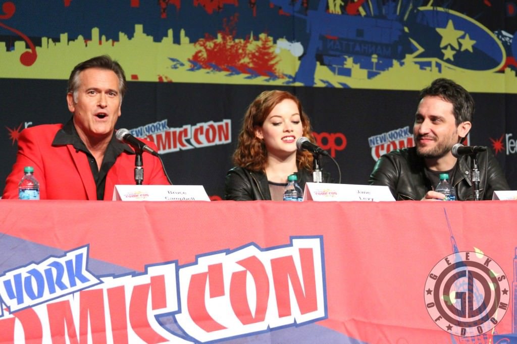 NYCC 2012: Evil Dead panel: Bruce Campbell, Jane Levy, and director Fede Alvarez