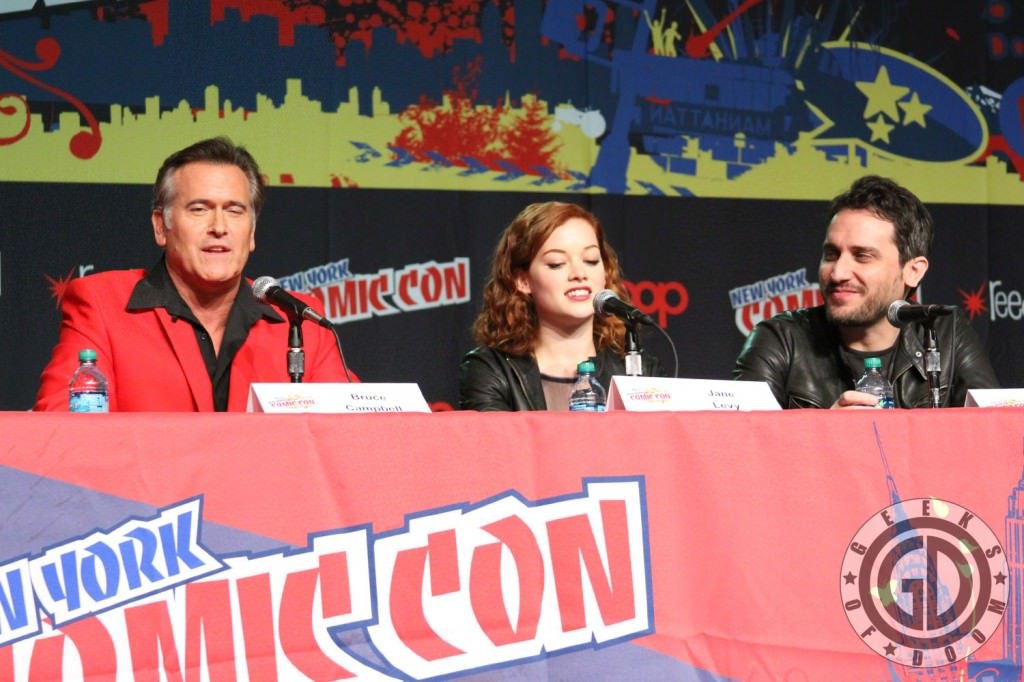 NYCC 2012: Evil Dead panel: Bruce Campbell, Jane Levy, and director Fede Alvarez