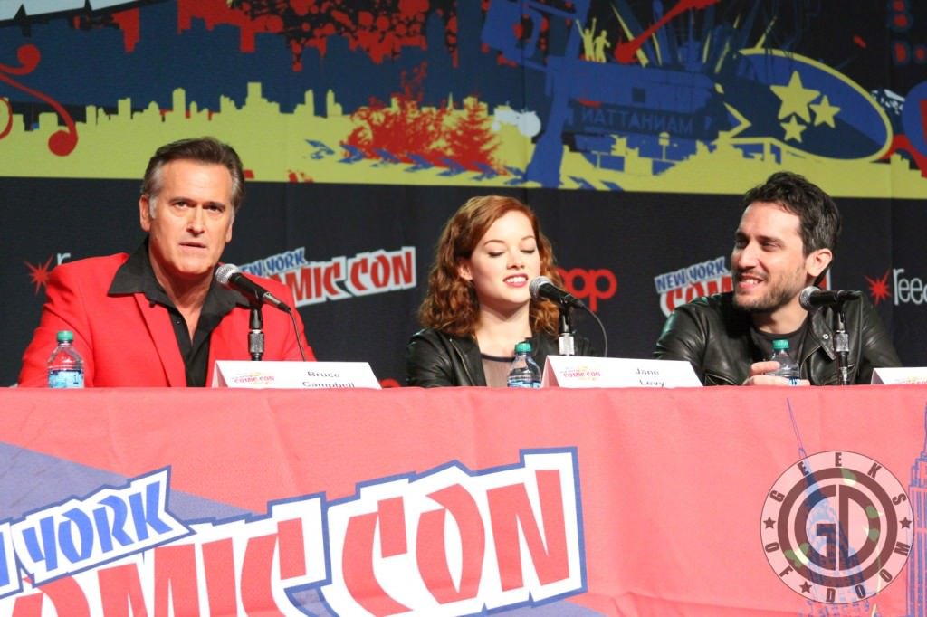NYCC 2012: Evil Dead panel: Bruce Campbell, Jane Levy, and director Fede Alvarez