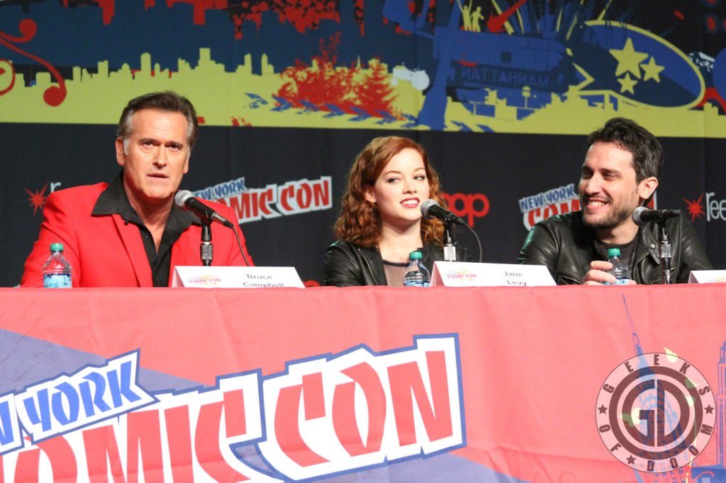 NYCC 2012: Evil Dead panel: Bruce Campbell, Jane Levy, and director Fede Alvarez