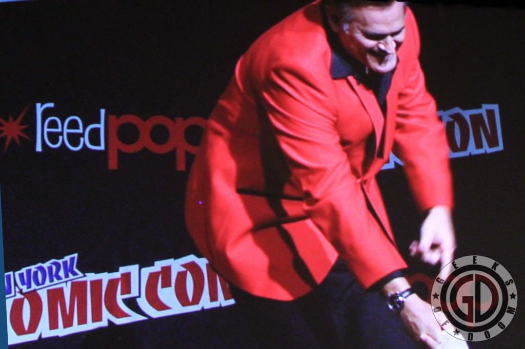 NYCC 2012: Evil Dead panel: Bruce Campbell