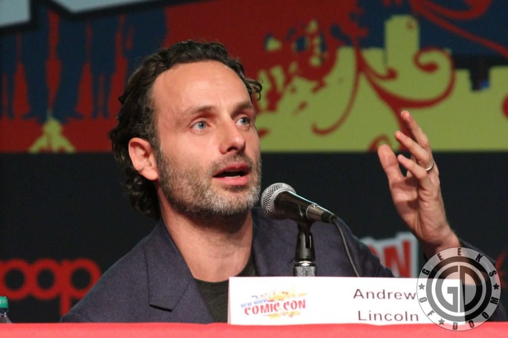 NYCC 2012: The Walking Dead panel: Andrew Lincoln