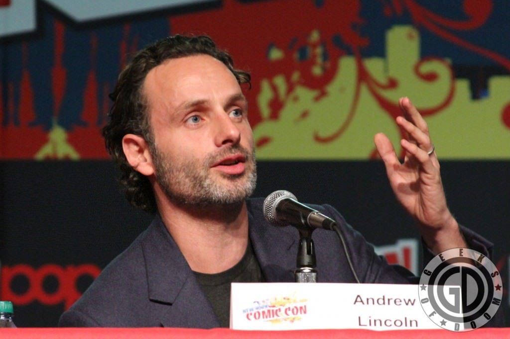 NYCC 2012: The Walking Dead panel: Andrew Lincoln