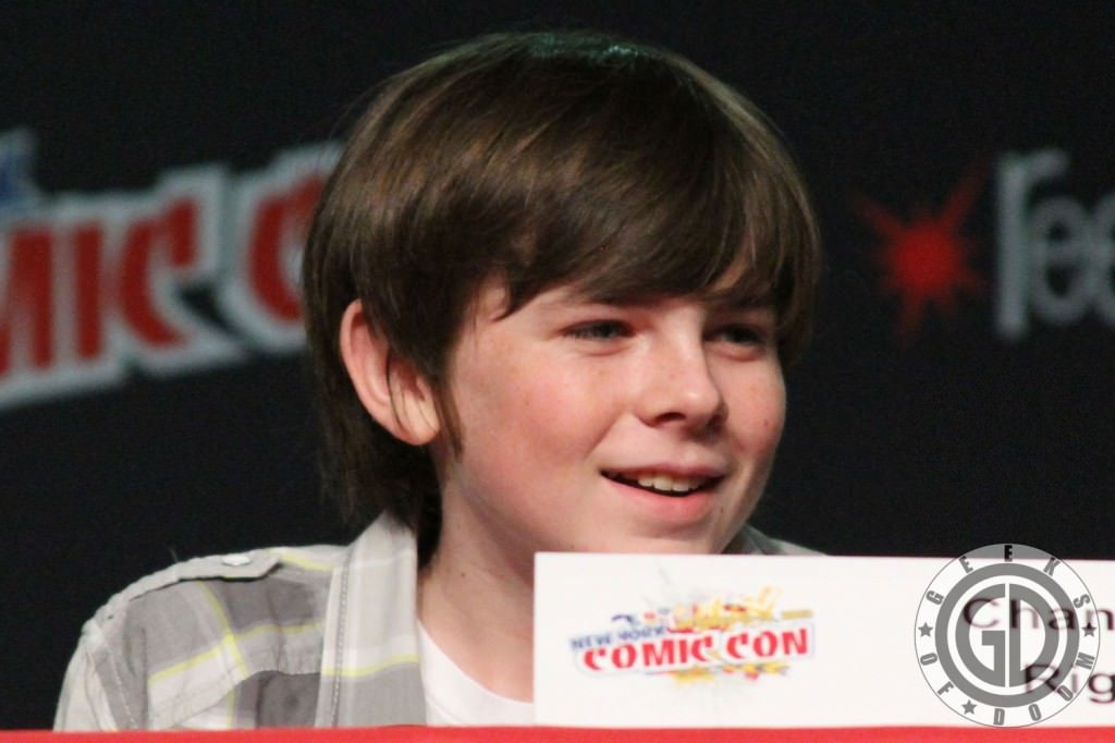 NYCC 2012: The Walking Dead panel: Chandler Riggs