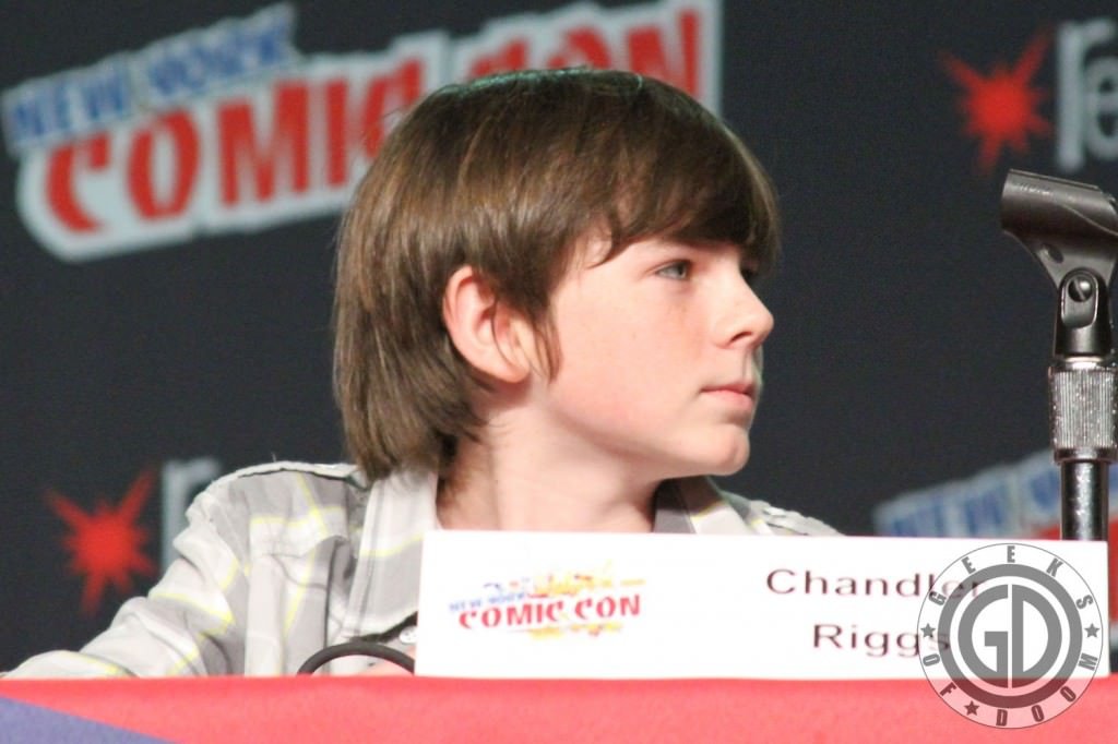 NYCC 2012: The Walking Dead panel: Chandler Riggs
