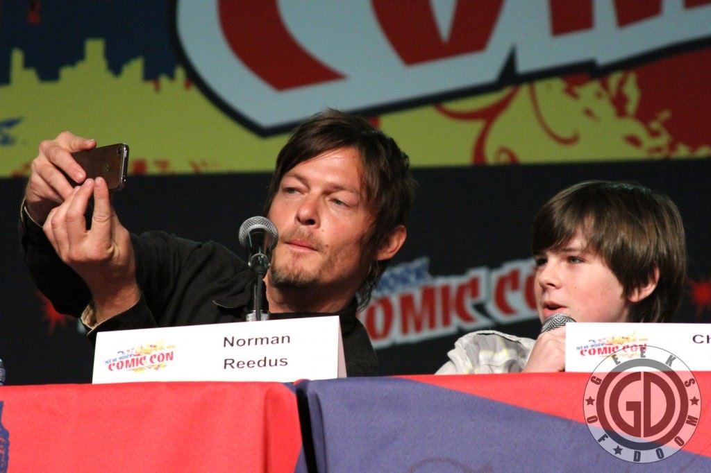 NYCC 2012: The Walking Dead panel: Norman Reedus and Chandler Riggs