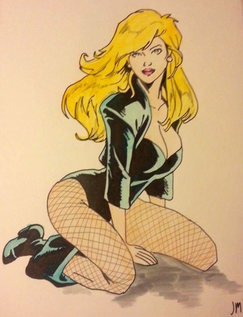 Justin McCafferty: Black Canary commission
