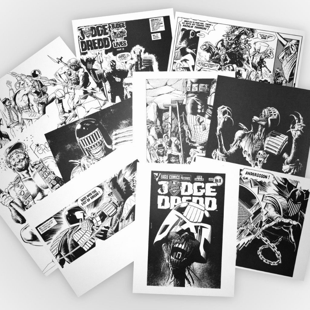 Judge Dredd: The Complete Brian Bolland