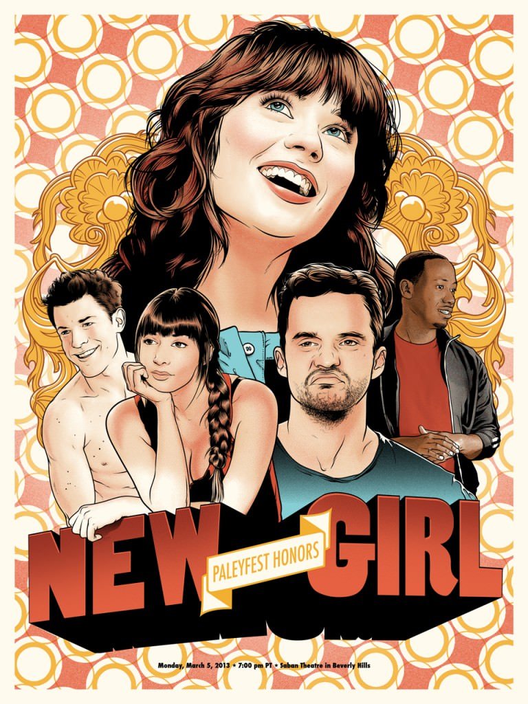 New Girl Paleyfest Poster