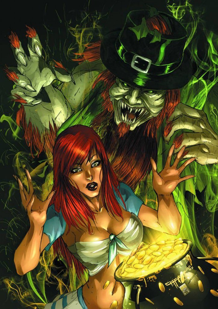 Grimm Fairy Tales St Patrick's Day Special 2013 Cover A by Giuseppe Cafaro