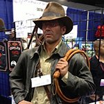 WonderCon 2013: Convention photos: Indiana Jones statue