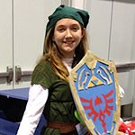 Link cosplay from Legend of Zelda