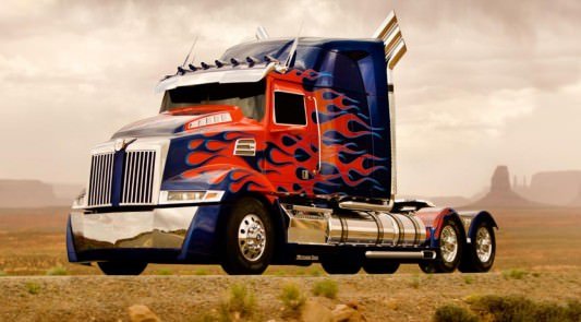 Optimus Prime New Truck Body For Transformers 4