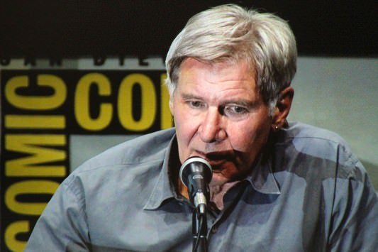 SDCC 2013: Enders Game panel: Harrison Ford 04