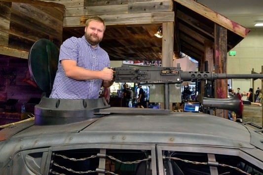 SDCC 2013: Robert Kirkman The Walking Dead Zombie Survival Machine