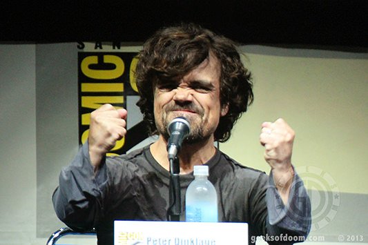 SDCC 2013: Game of Thrones panel: Peter Dinklage