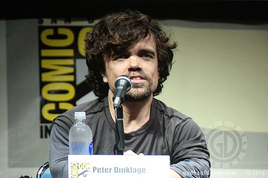 SDCC 2013: Game of Thrones panel: Peter Dinklage 02