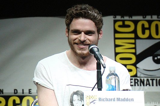 SDCC 2013: Game of Thrones panel: Richard Madden