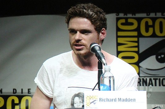 SDCC 2013: Game of Thrones panel: Richard Madden 02