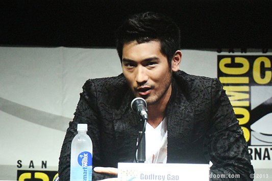 SDCC 2013:The Mortal Instruments: City of Bones panel: Godfrey Gao