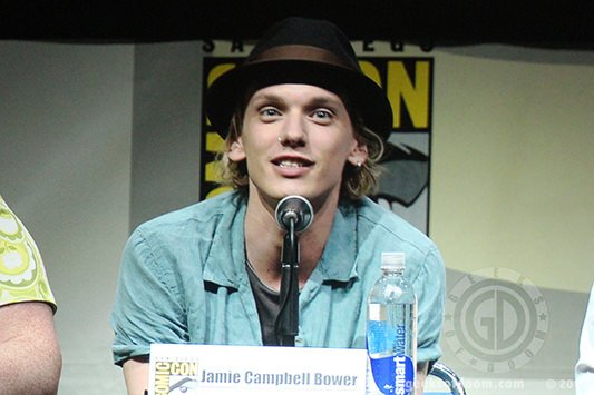 SDCC 2013:The Mortal Instruments: City of Bones panel: Jamie Campbell Bower