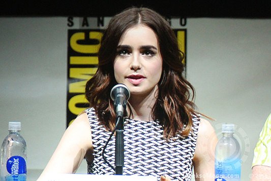 SDCC 2013:The Mortal Instruments: City of Bones panel: Lily Collins