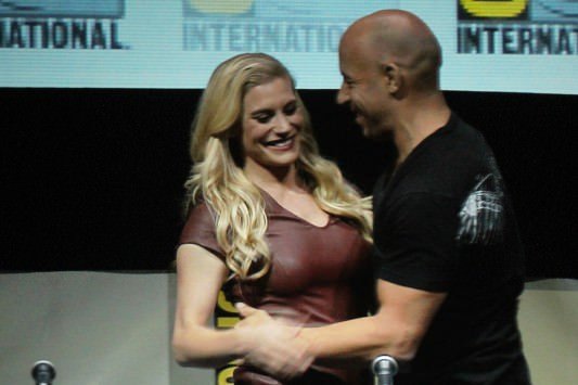 SDCC 2013: Riddick panel: Katee Sackhoff and Vin Diesel