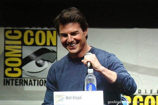 SDCC 2013: Edge of Tomorrow panel: Tom Cruise 06