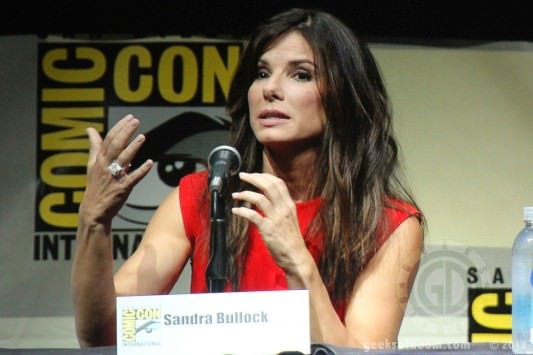 SDCC 2013: Gravity panel: Sandra Bullock