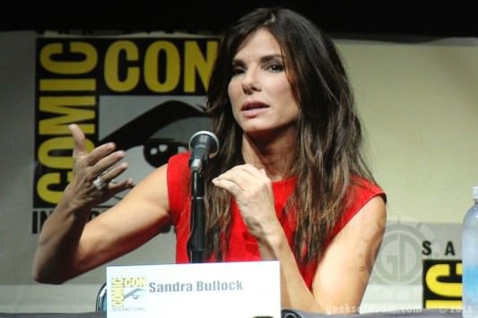 SDCC 2013: Gravity panel: Sandra Bullock 02