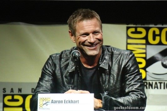 SDCC 2013: I, Frankenstein panel: Aaron Eckhart