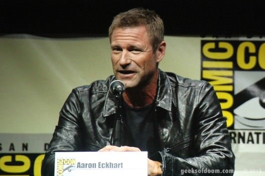 SDCC 2013: I, Frankenstein panel: Aaron Eckhart 02