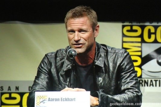 SDCC 2013: I, Frankenstein panel: Aaron Eckhart 03
