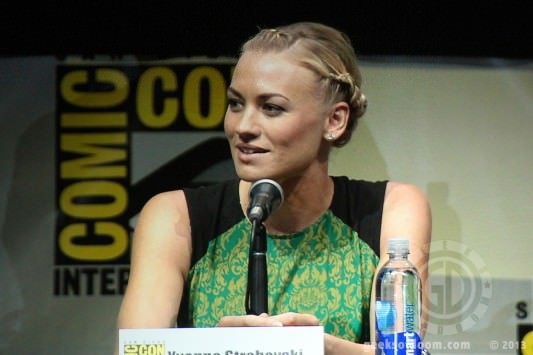 SDCC 2013: I, Frankenstein panel: Yvonne Strahovski 02