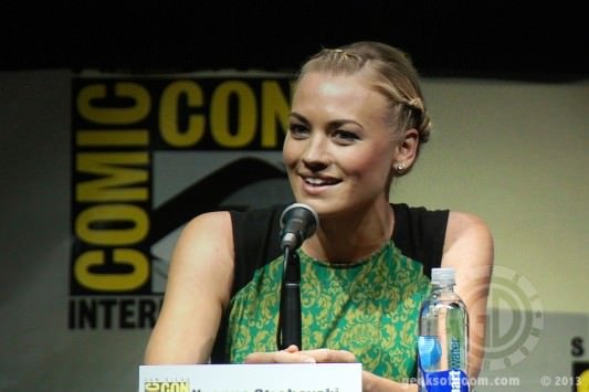 SDCC 2013: I, Frankenstein panel: Yvonne Strahovski 03