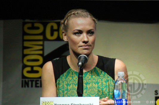 SDCC 2013: I, Frankenstein panel: Yvonne Strahovski 04