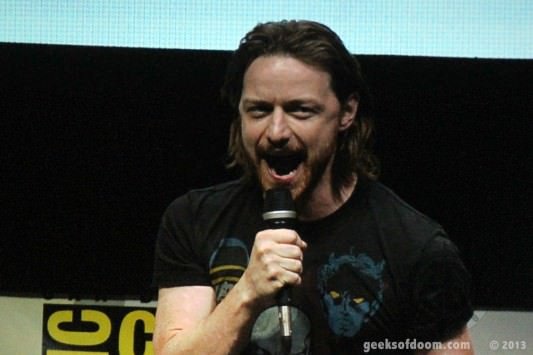 SDCC 2013: X-Men: Days Of Future Past panel: James McAvoy