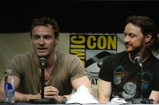 SDCC 2013: X-Men: Days Of Future Past panel: Michael Fassbender and James McAvoy
