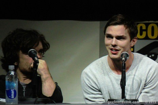 SDCC 2013: X-Men: Days Of Future Past panel: Peter Dinklage and Nicholas Hoult 02