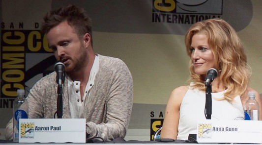 SDCC 2013: Breaking Bad panel: Aaron Paul and Anna Gunn