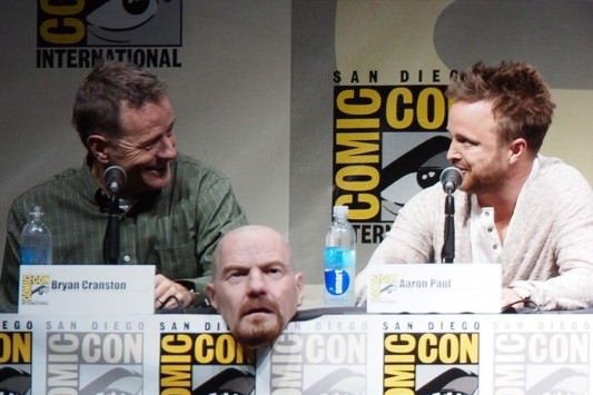 SDCC 2013: Breaking Bad panel: Bryan Cranston and Aaron Paul