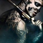 47 Ronin Character Poster Skull