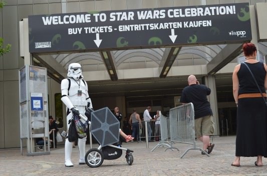 Star Wars Celebration Europe: Father and son