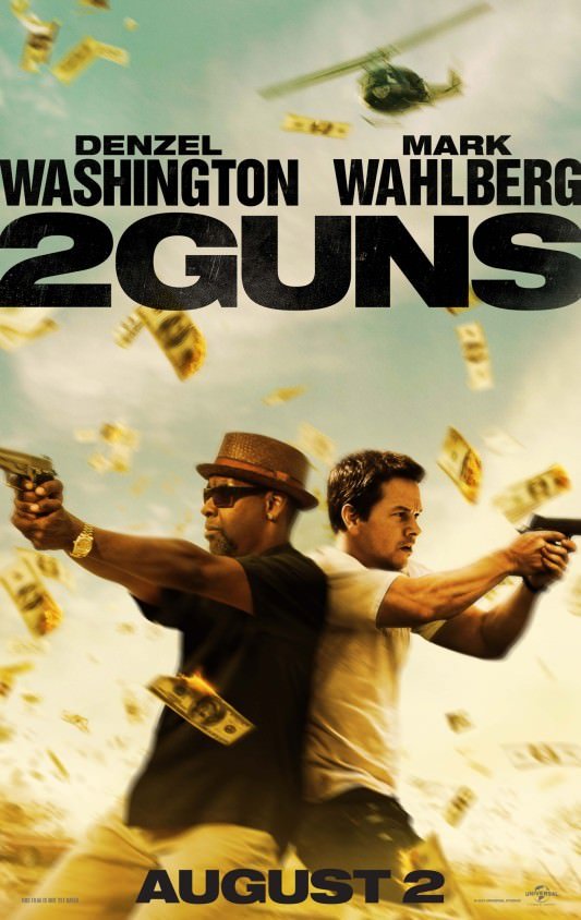 2 Guns one sheet movie poster