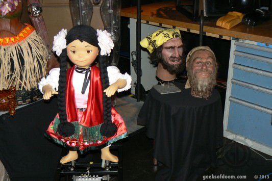 D23 Expo 2013: Its a Small World and Pirates of the Caribbean models