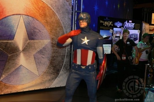 D23 Expo 2013: Captain America 02