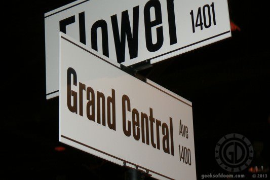 D23 Expo 2013: Flower and Grand Central Ave